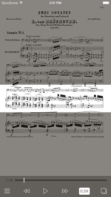 Beethoven Cello Sonatas - SyncScore