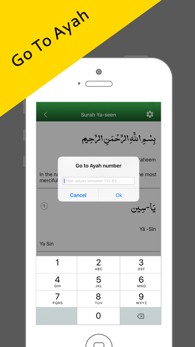 How to cancel & delete Surah Yaseen - With Mp3 Audio And Different Language Translation from iphone & ipad 4