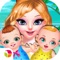 Sweet Twins' Summer Journey - Pretty Princess Pregnant Check&Cute Infant Care