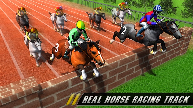 Virtual Horse Racing Simulator 3D – A race jockey simulation game screenshot-3