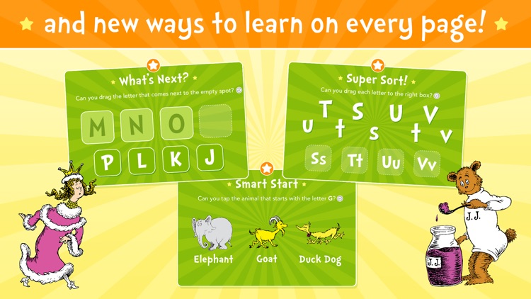 Dr. Seuss's ABC - Read & Learn screenshot-3