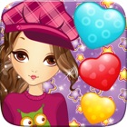 Heart Star Book of Life Sweet Game 3 Match