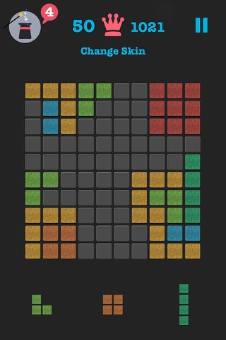 Hexagon Merged - 10/10 blocks in the grid bricks cubes ( tomb puzzle games ) screenshot 2