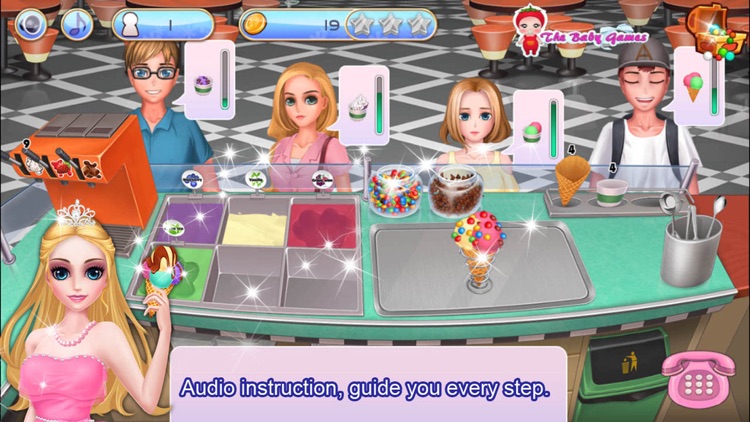 Princess Lisa Ice Cream Shop screenshot-3