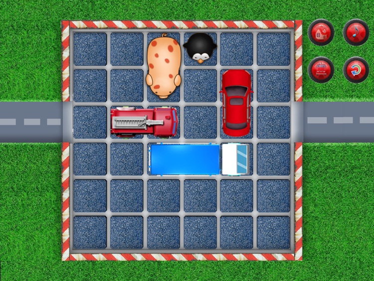 Fight Fires @ Fire Truck And Firemen:Heavy Traffic Congestion Is Reasoning Puzzle Games For Kids,Free HD!