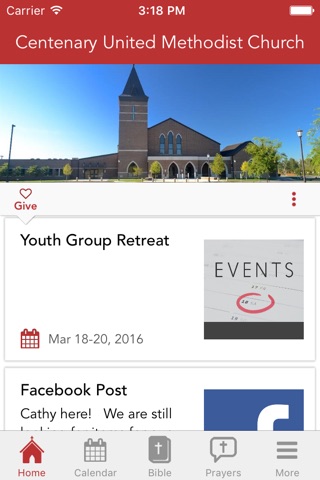 Danville Centenary UMC screenshot 2