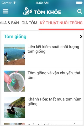 TomKhoe - Nuôi trồng tôm screenshot 3