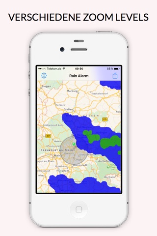 Rain Alarm Live Weather Radar screenshot 3