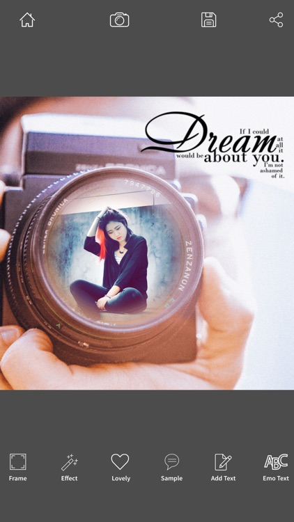 edit pic with camera frames, photo effects & text free - Photo camera frames