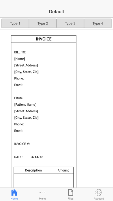 How to cancel & delete Medical Invoice from iphone & ipad 3