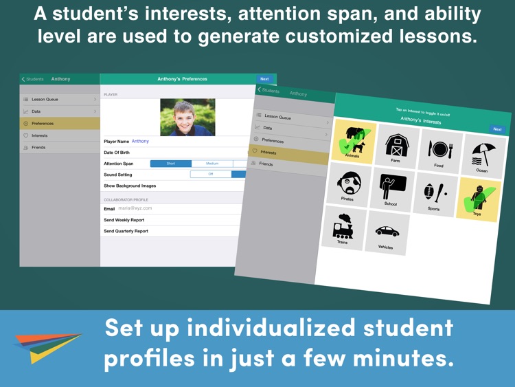 Autism Core Skills - Academic, Communication, and Social Skills Plus Data screenshot-0