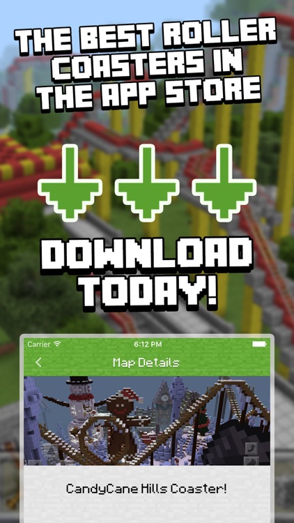 Rollercoaster Maps for Minecraft PE!