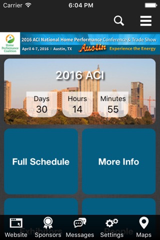 2016 ACI National Conference screenshot 2