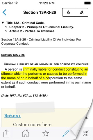 TX Penal Code, Titles & Laws screenshot 3