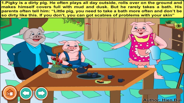 A dirty pig (story and games for kids) screenshot-3