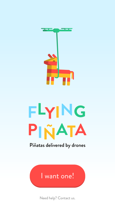 How to cancel & delete Flying Piñata from iphone & ipad 1