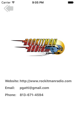 RockitmanRadio.com screenshot 2