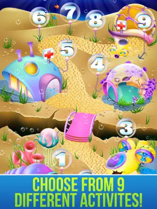 Screenshot 3 Mermaid's New Baby - Family Spa Story & Kids Games iphone