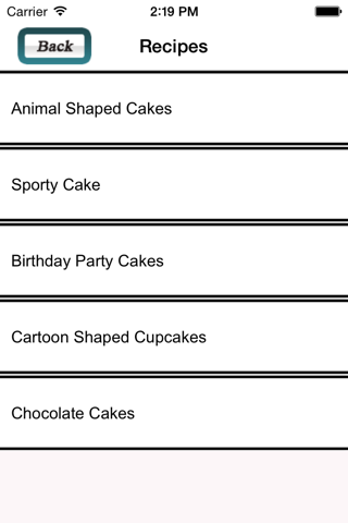 kid's Cake Recipes screenshot 2