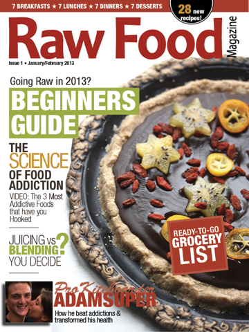 Скриншот из Raw Food Magazine