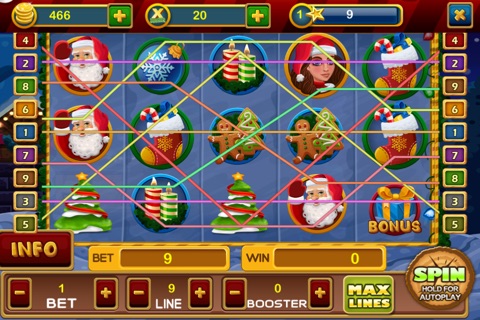 Christmas Lights Slots Machine screenshot 2