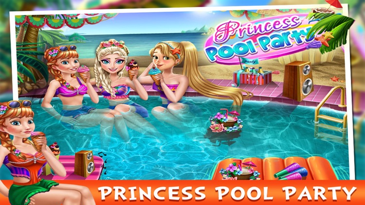 Princess Pool Party Game