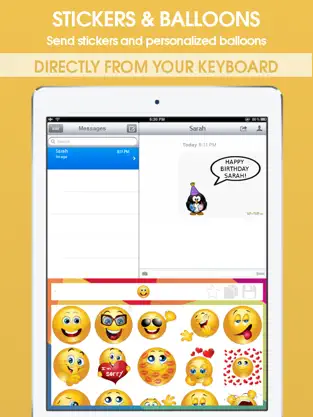 Captura de Pantalla 4 What2Share - Share Emoji, Gif and Meme from your Keyboard! iphone