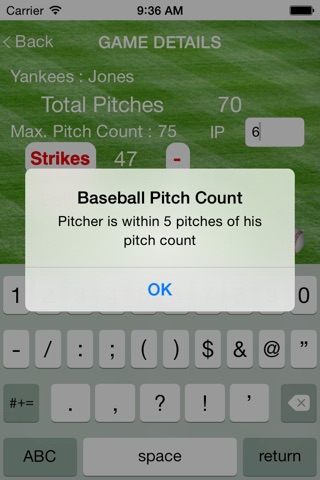 Pitch Counter Deluxe screenshot 3