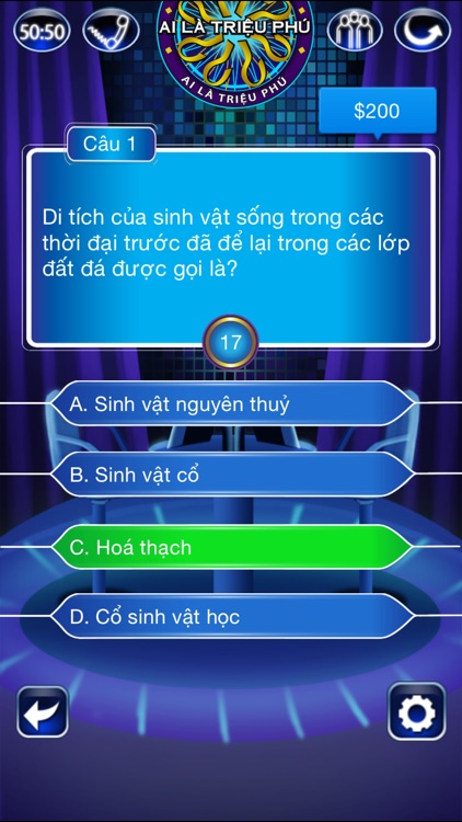 Ai Là Triệu Phú VTV3 screenshot-4