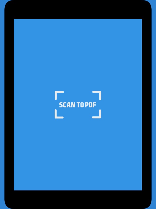 Scan to PDF for iPad.