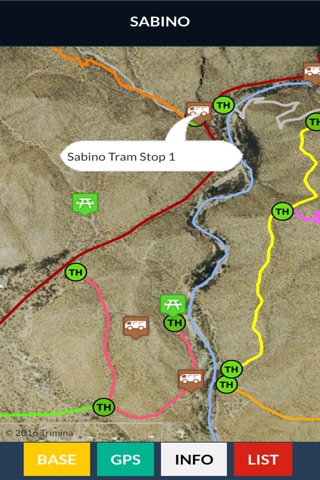 Sabino Canyon Trail Map Offline screenshot 2