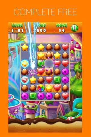 Sweet Candy Town - Puzzle Candy Match 3 Edition screenshot 2