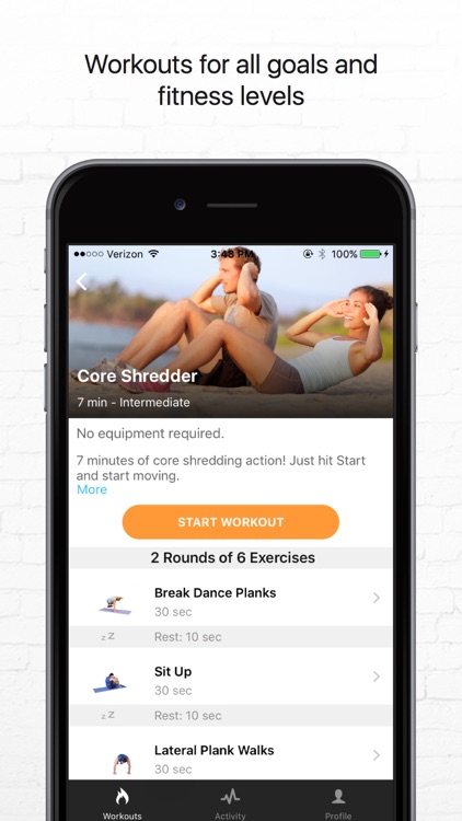 7 Minute Workout App by Track My Fitness screenshot-3