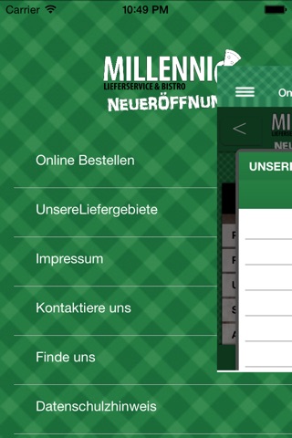 Millennio Lieferservice & Bistro screenshot 3