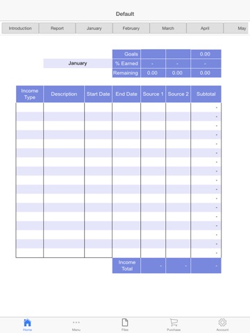 Monthly Ledger screenshot 4