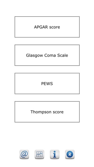 Pediatric scores