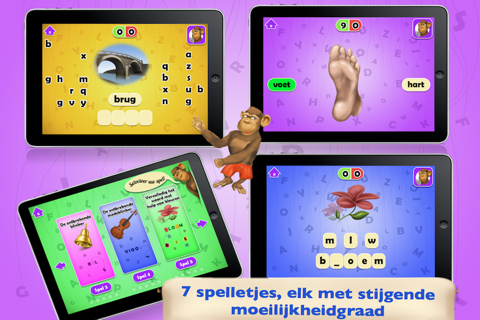 Spelletjes om te leren lezen en schrijven screenshot 3