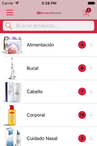 Farmacia Online Caceres screenshot 2