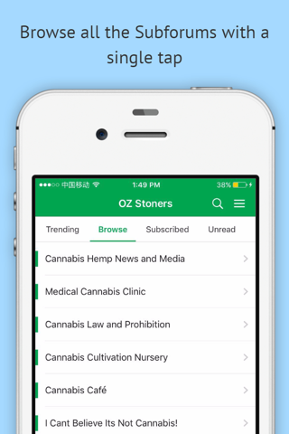 OZ Stoners Cannabis Community - náhled