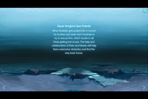 Aqua Dragons Sea Friends Interactive Book screenshot 2