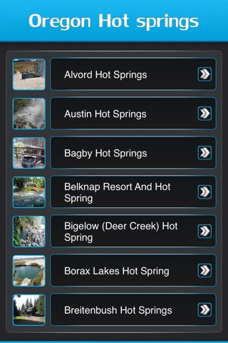 Oregon Hot Springs screenshot 2
