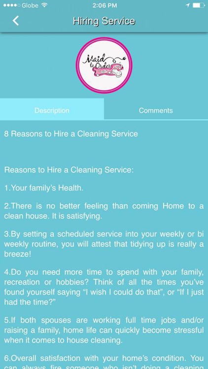 Maid Cleaning Services screenshot-4