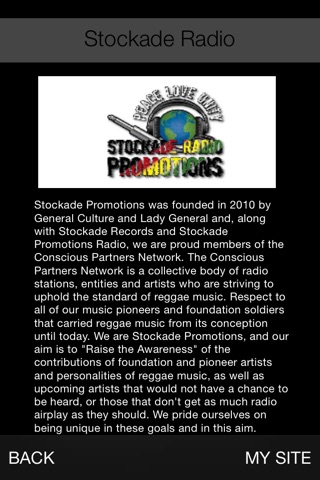 Stockade Radio screenshot 2