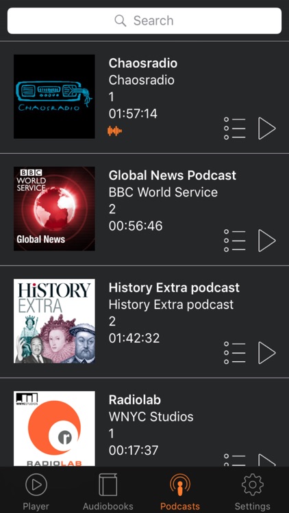 Signum Player - Audiobook and Podcast Player screenshot-3