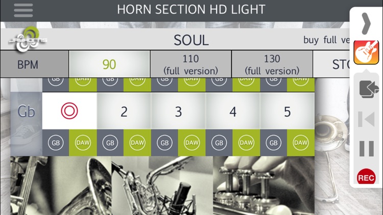 Horn Section HD Light screenshot-4