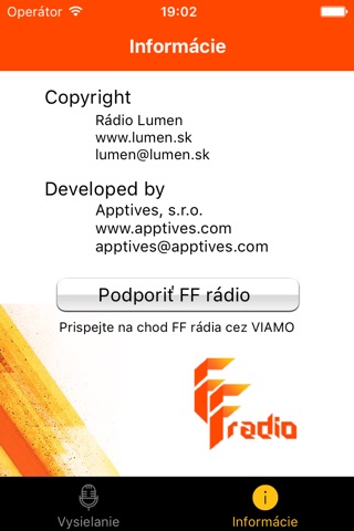 FF rádio screenshot 2
