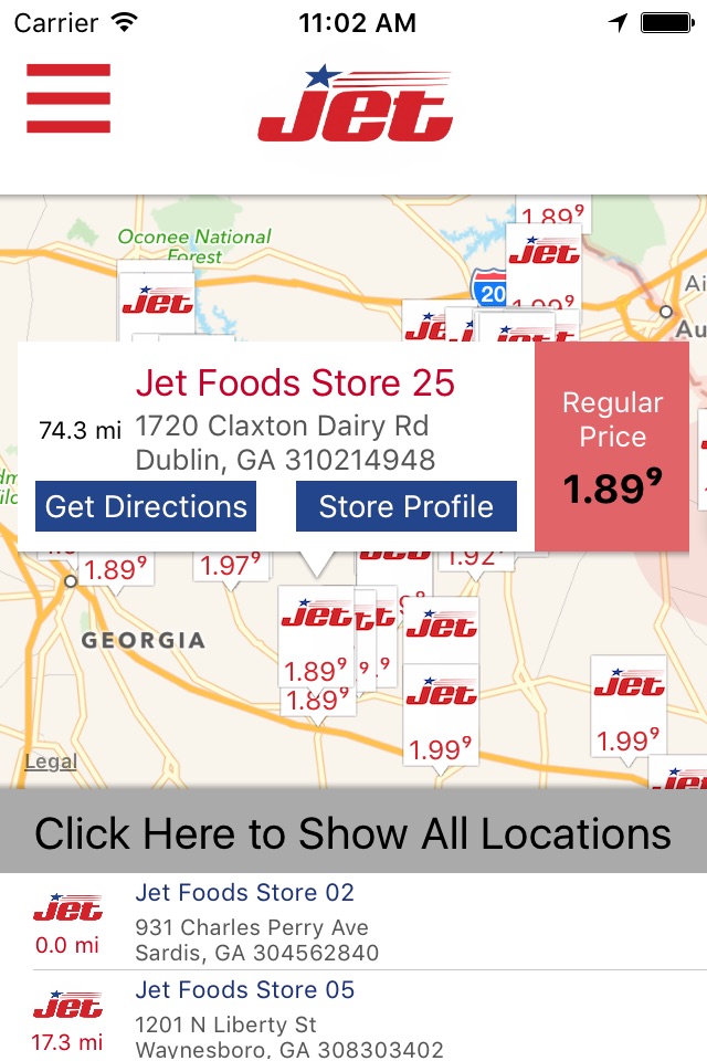 Jet Foods screenshot 2