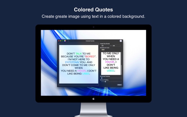 Colored Quotes