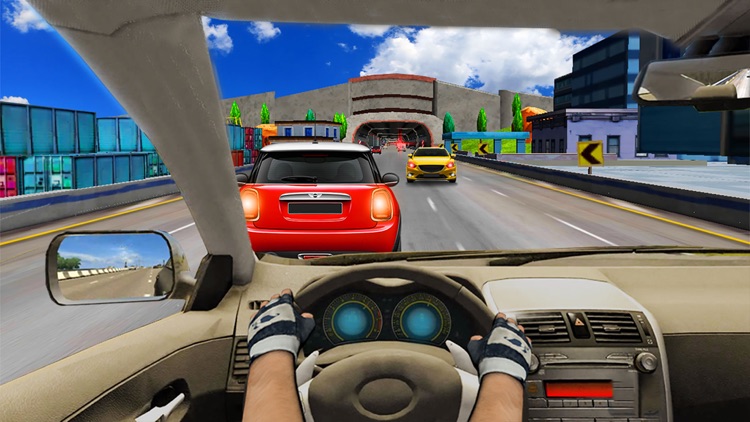 Race in Car Pro 3D screenshot-3