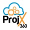 ProjX360 Time Tracking app for use with the ProjX360 Management Solution